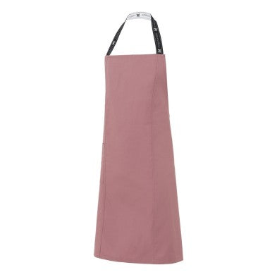 Delantal Monza 6419 ROSA con peto unisex.