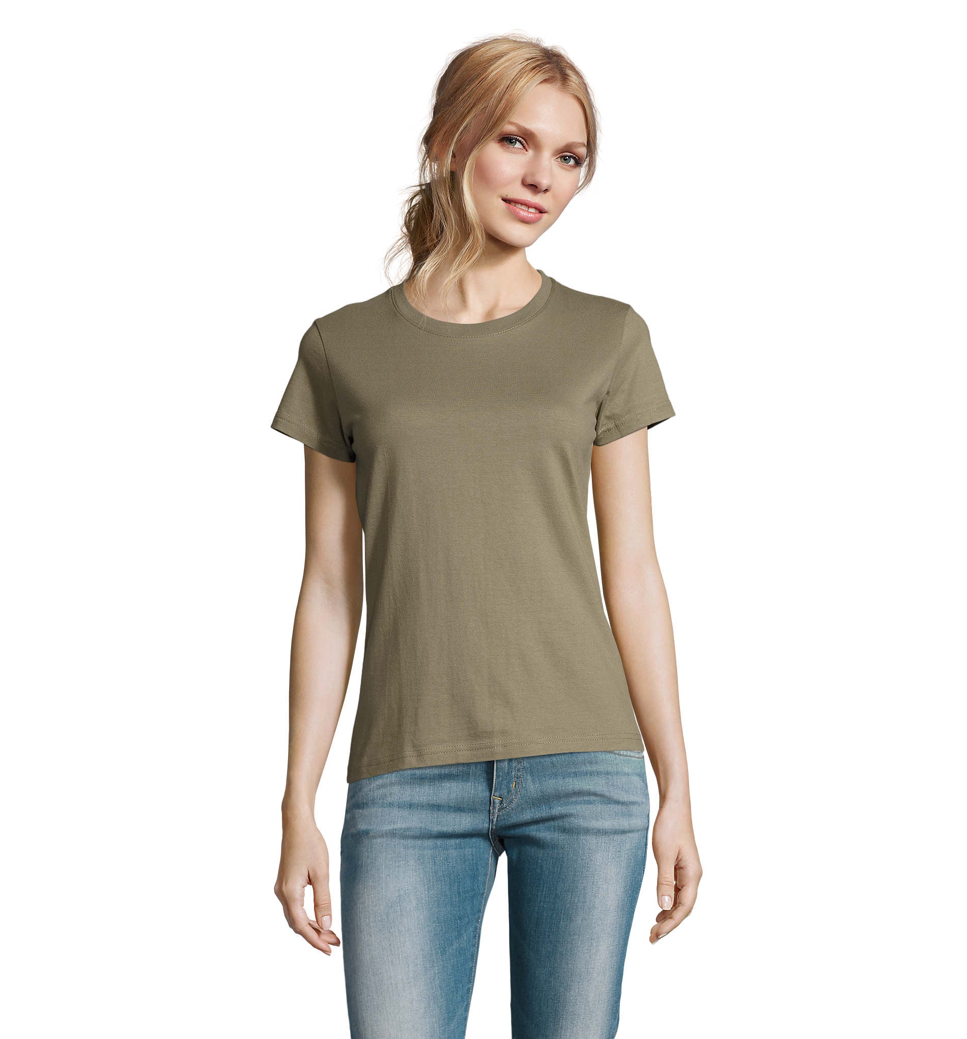 Camiseta Sols IMPERIAL SRA CAQUI 268 190g/m²