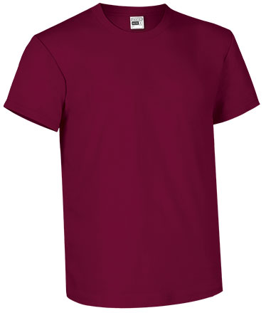 Camiseta Valento TOP RACING GRANATE CAOBA.