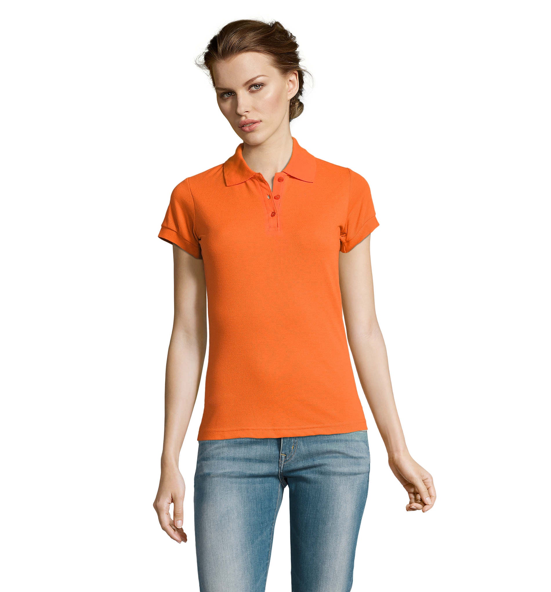 Polo ROLY STAR WOMAN Púrpura 71. 100%Alg. 200G.