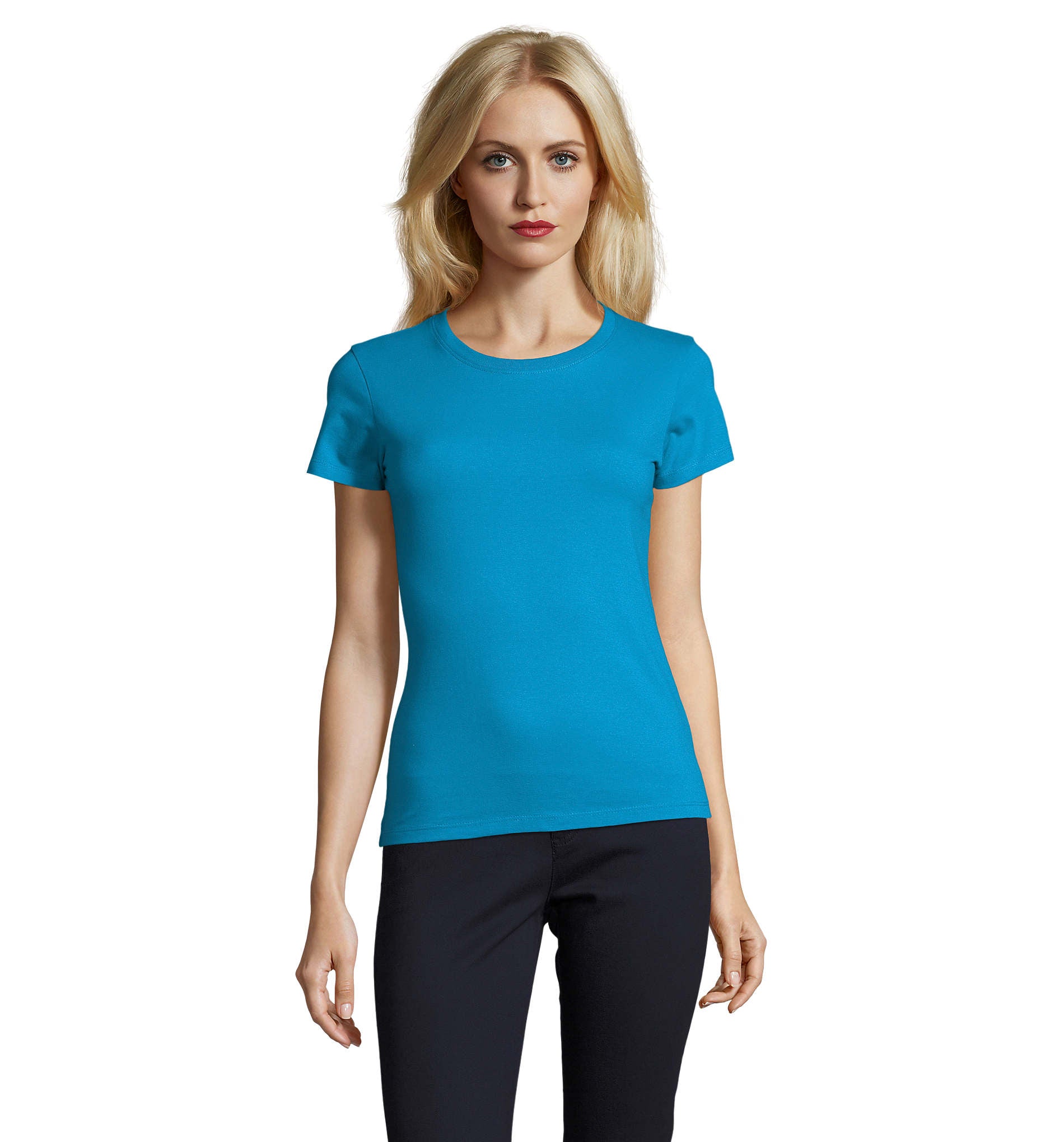 Camiseta Sols IMPERIAL SRA AQUA 321 190g/m²
