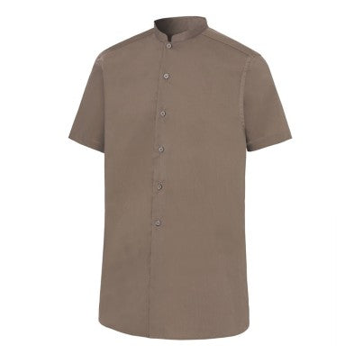 Camisa Monza 2140 VISON 705 Caballero M/C Cuello Mao 115G.