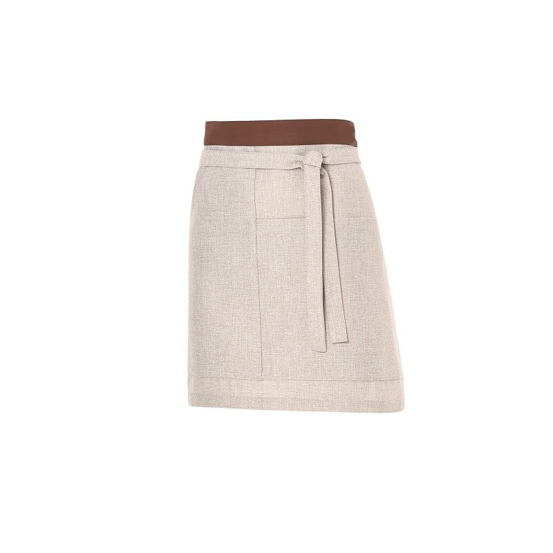 Delantal Monza 6432 Unisex SACO corto cinta polipiel.