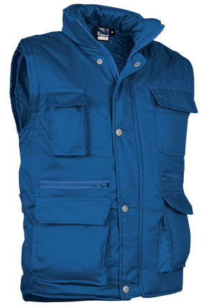 Chaleco Valento Reporter AZUL ROYAL