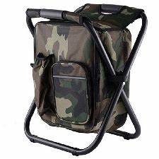 Mochila / taburete camuflaje.