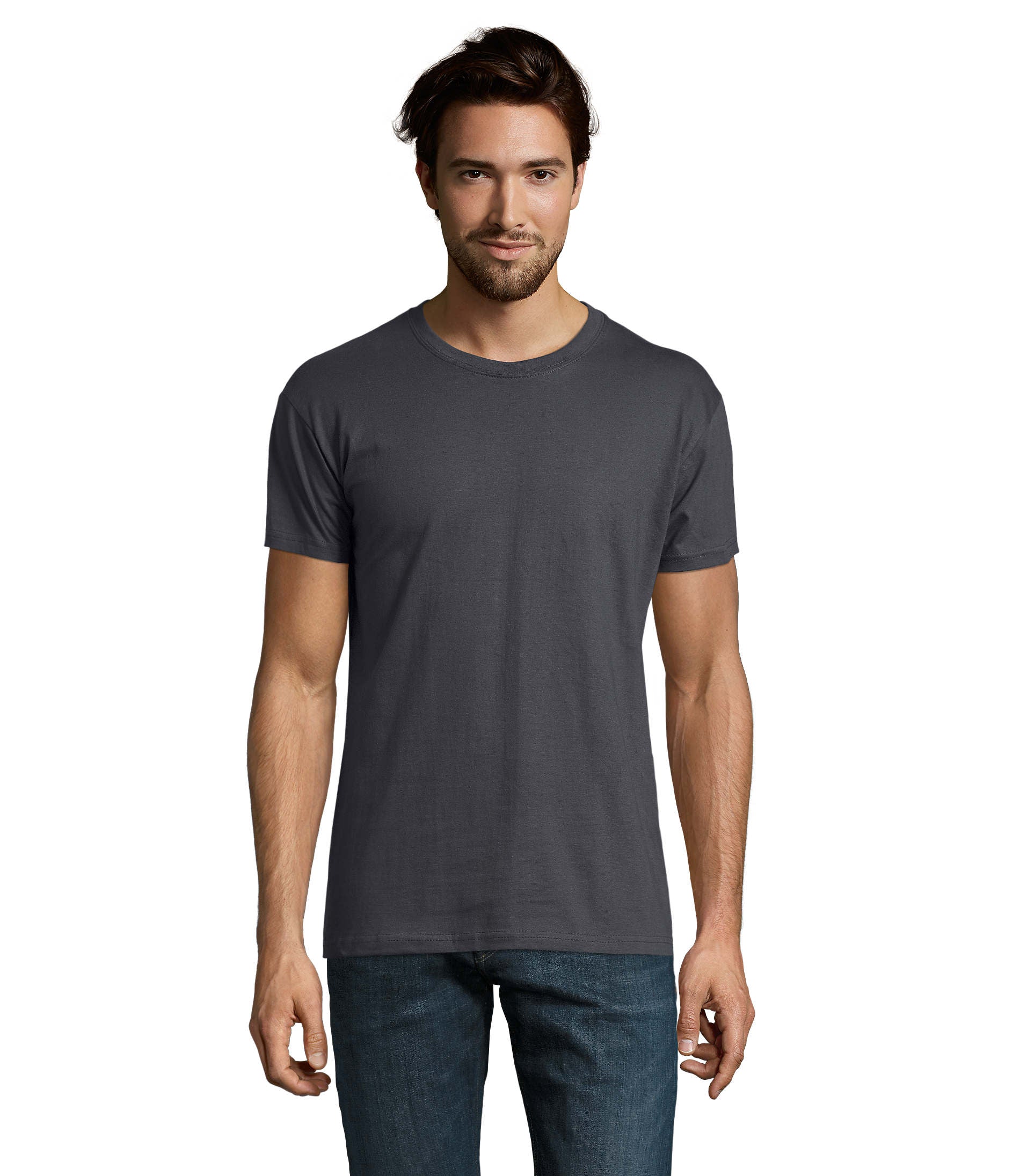 Camiseta Sols IMPERIAL CRO GRIS RATÓN 381 190g/m²
