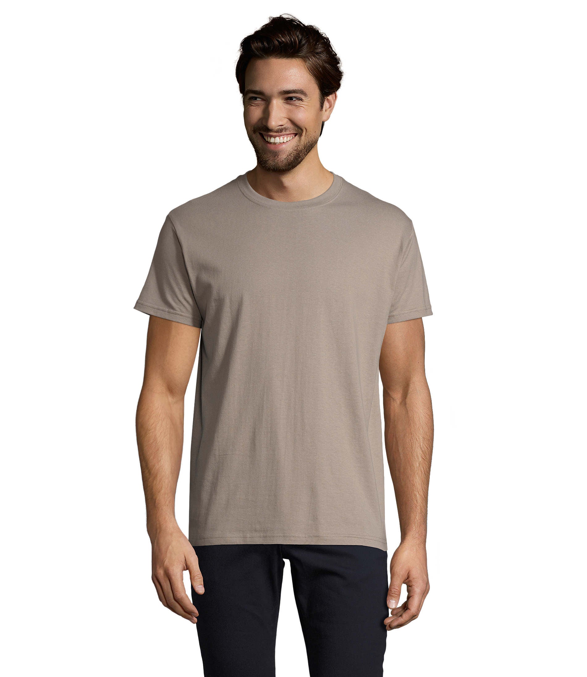 Camiseta Sols IMPERIAL CRO GRIS CLARO 380 190g/m²