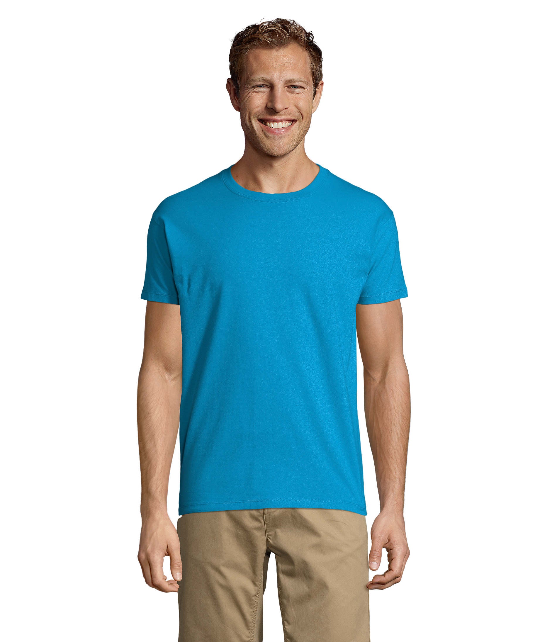 Camiseta Sols IMPERIAL CRO AQUA 321 190g/m²