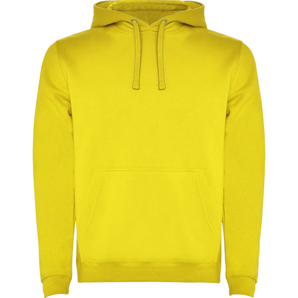 Sudadera ROLY URBAN Amarillo 03. CAPUCHA 280G.