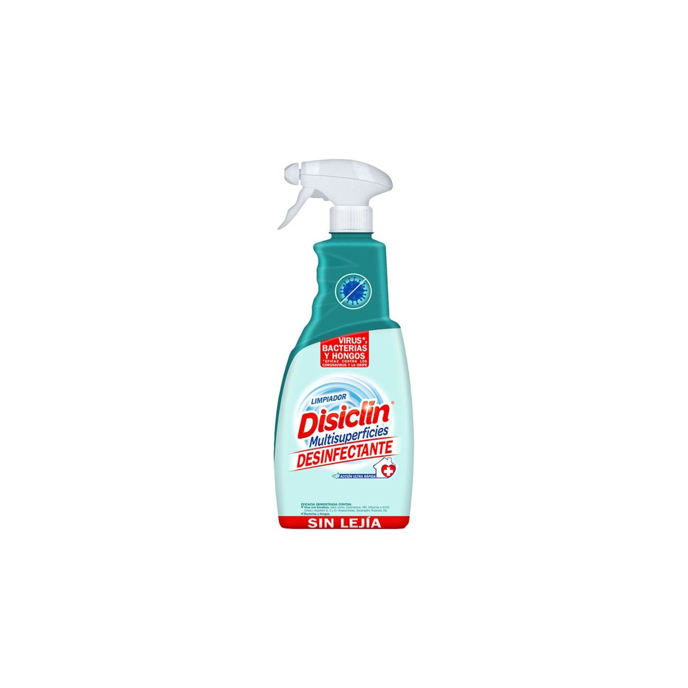 Limpiador acero inoxidable DISICLIN pistola 700ML.