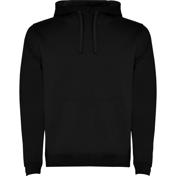 Sudadera ROLY URBAN Negro 02. CAPUCHA 280G.