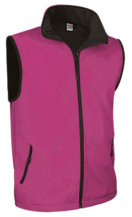 Chaleco Valento Softshell Tundra ROSA MAGENTA