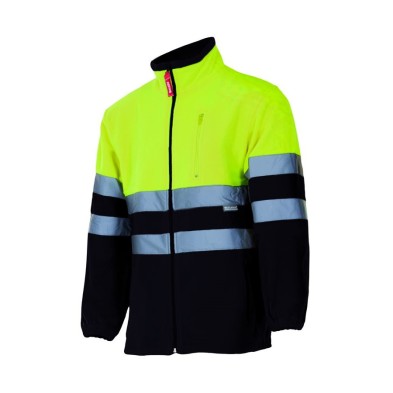 Chaqueta Polar AV Velilla 183 NEGRO / AMARILLO FLÚOR