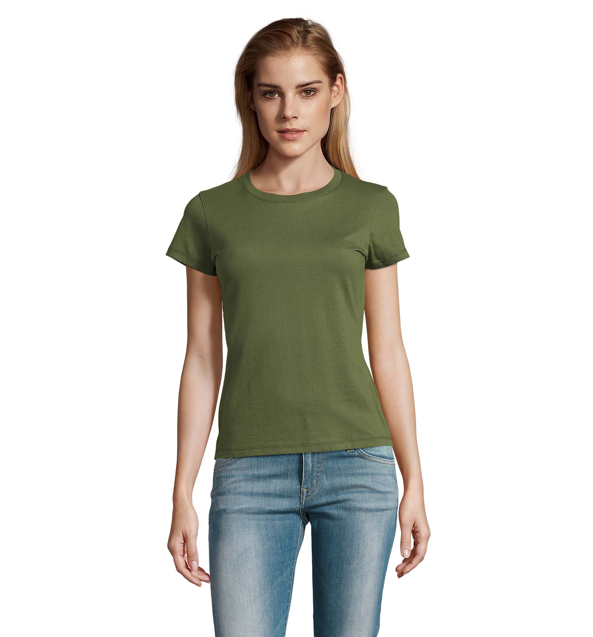 Camiseta Sols IMPERIAL SRA CAQUI OSCURO 289 190g/m²