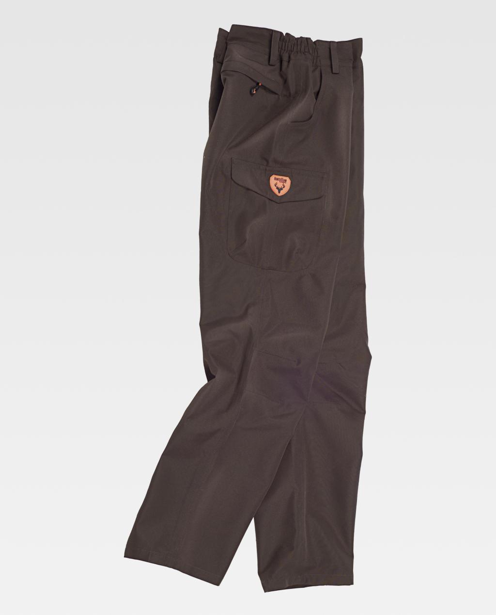 Pantalón HUNTER S8300  MARRÓN  Impermeable.
