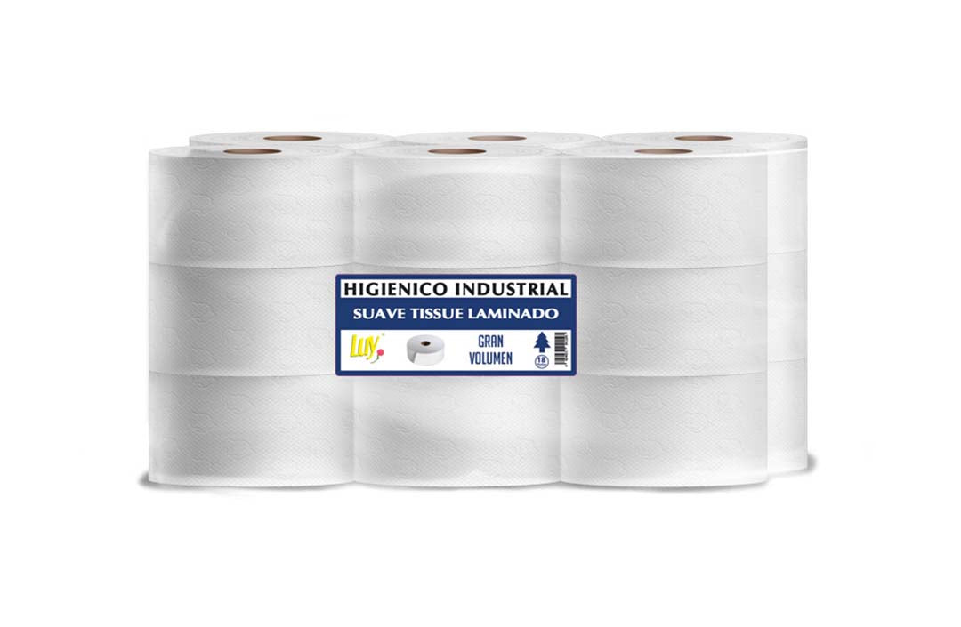 Papel Higiénico Extra 45cm 400 Grs. Liso/Micro. 18 UD.