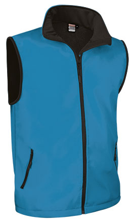 Chaleco Valento Softshell Tundra AZUL TROPICAL