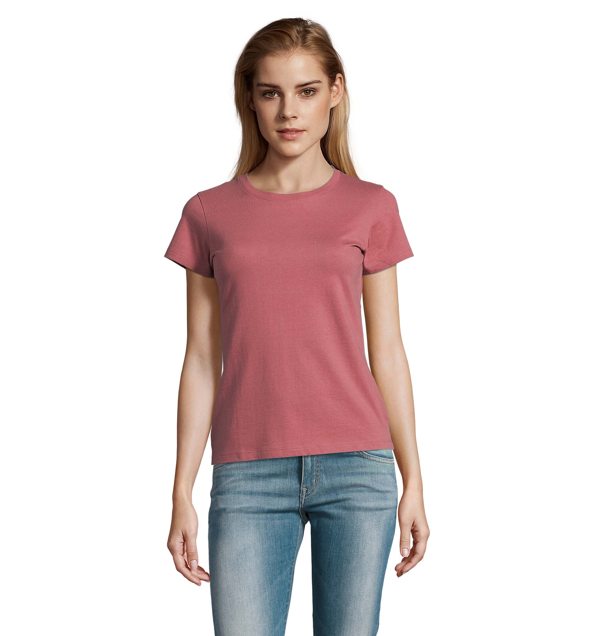 Camiseta Sols IMPERIAL SRA ROSA ANTIGUO 170 190g/m²