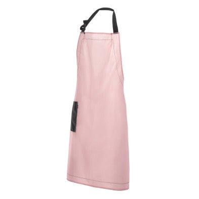 Delantal Monza 6420 ROSA PU con peto Power.