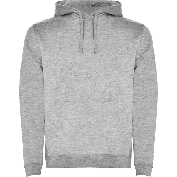 Sudadera ROLY URBAN Gris vigoré 58. CAPUCHA 280G.