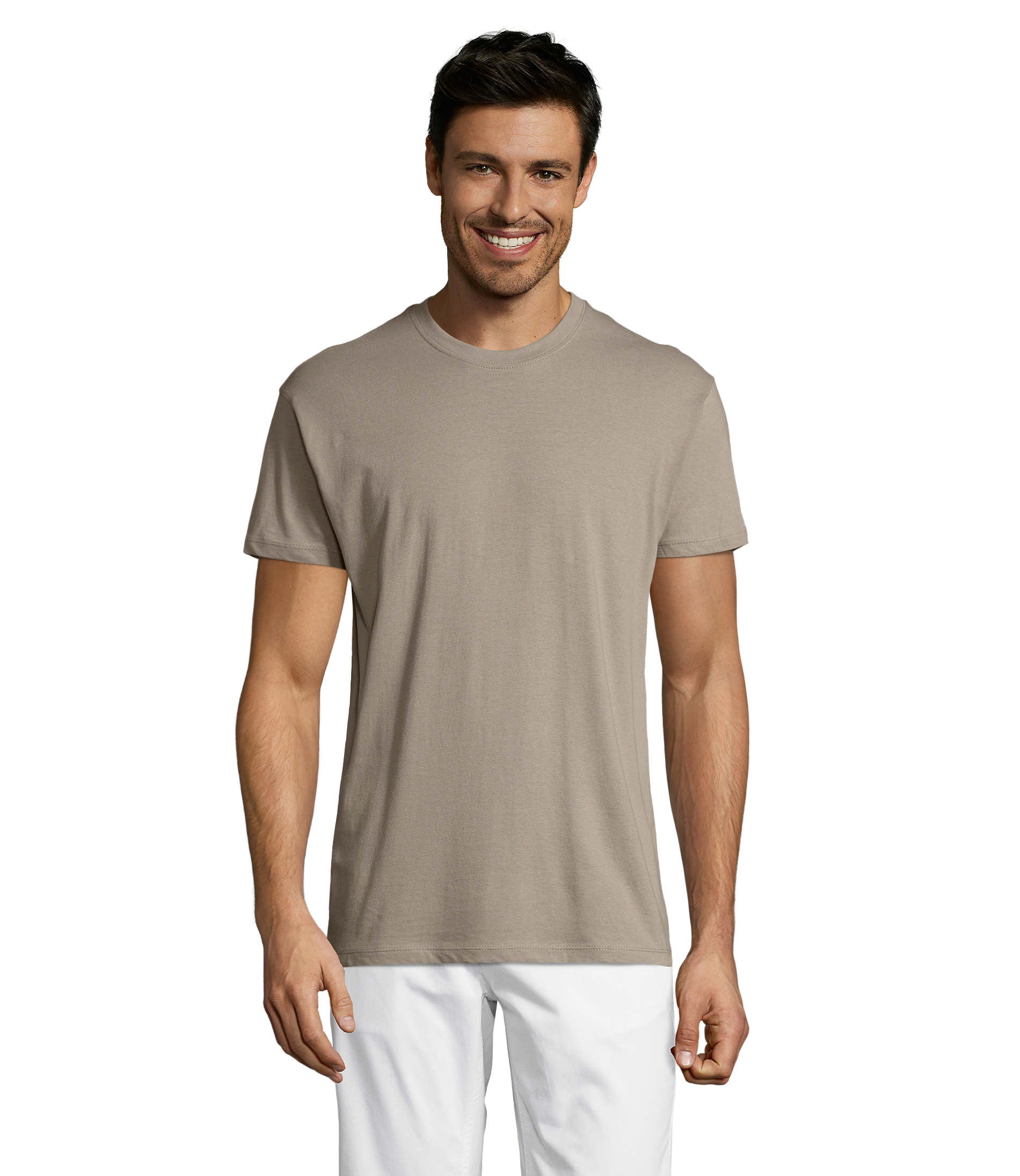 Camiseta Sols REGENT CRO GRIS CLARO 380 150g/m²