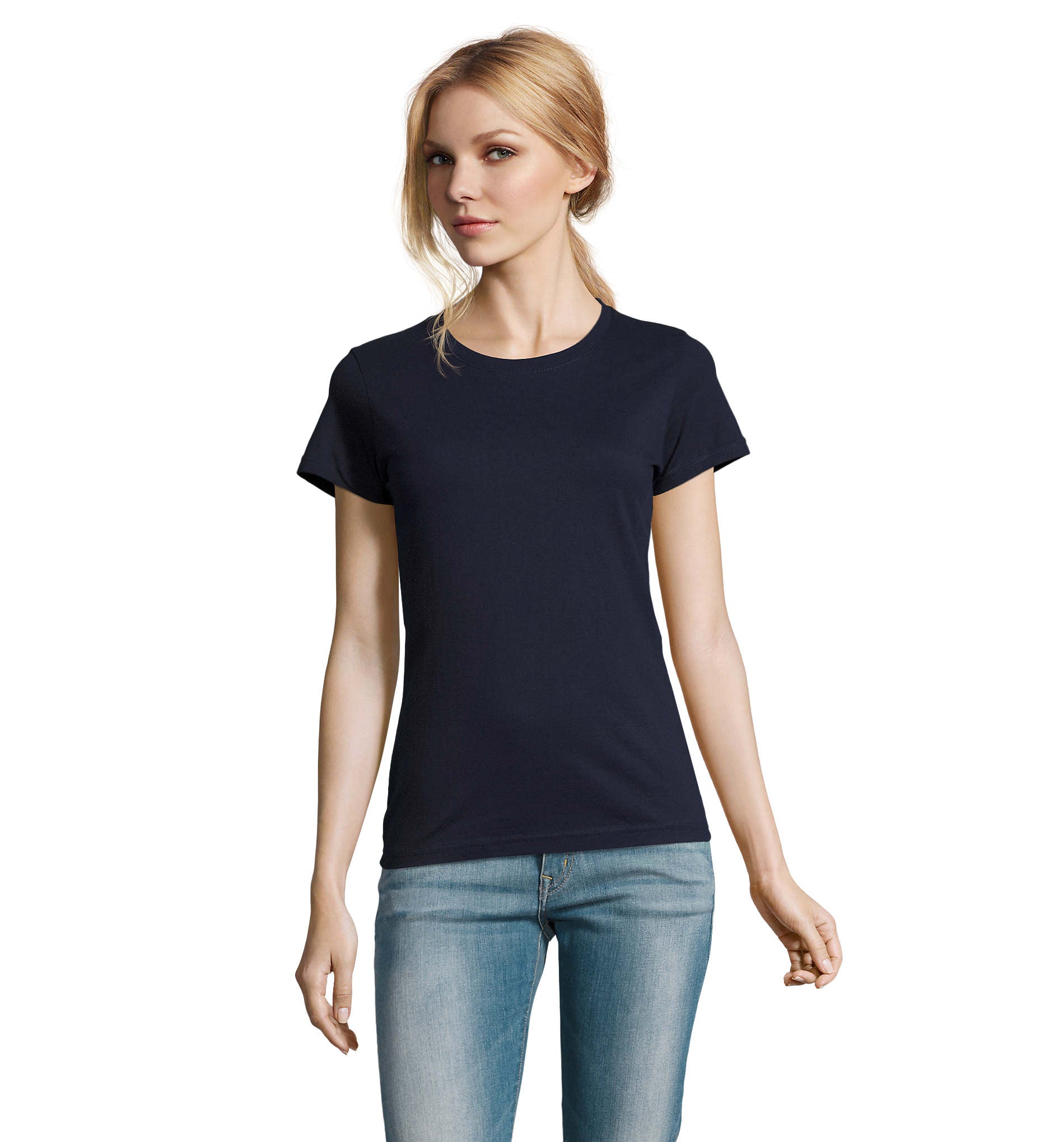 Camiseta Sols IMPERIAL SRA FRENCH MARINO 319 190g/m²