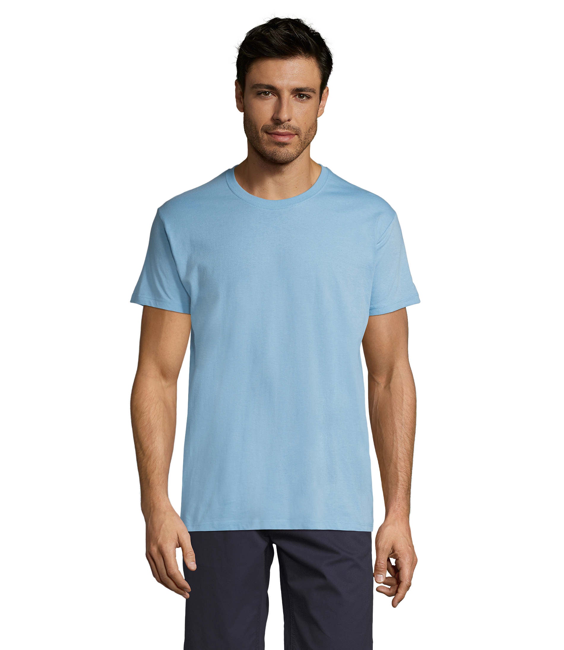 Camiseta Sols REGENT CRO AZUL CIELO 220 150g/m²