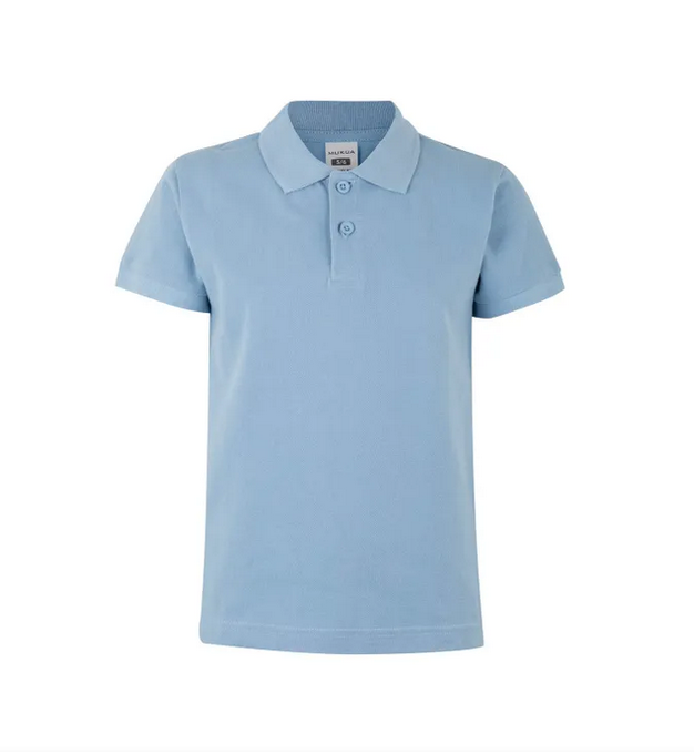 Polo VELILLA KIDS PS200KC AZUL SKY 501. 100%Alg. 155G