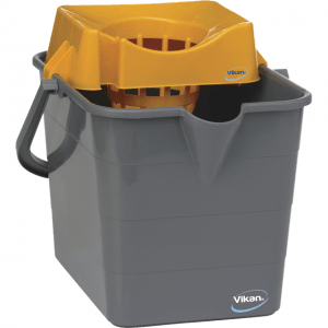 Cubo Vikan 375018 15L GRIS + Escurridor 376016.