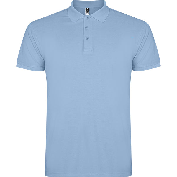 Polo ROLY STAR Celeste 10. 100%Alg. 200G.
