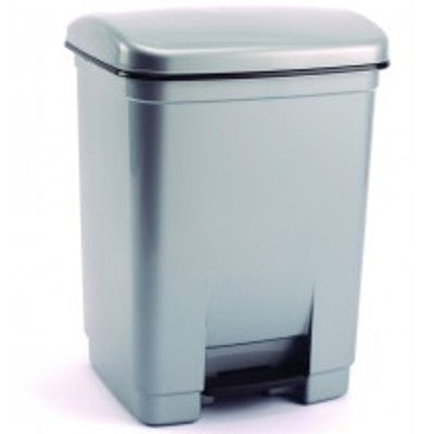 Papelera Maya 09089 30L GRIS con pedal.