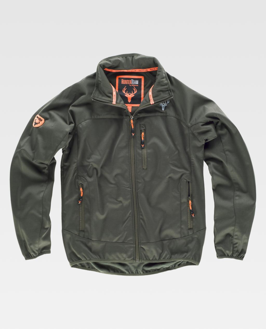 Cazadora HUNTER S8640 WORKSHELL Verde Caza 240G.