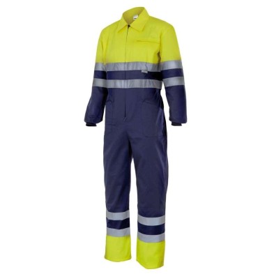 Buzo Velilla AV 151 MARINO / AMARILLO FLUOR