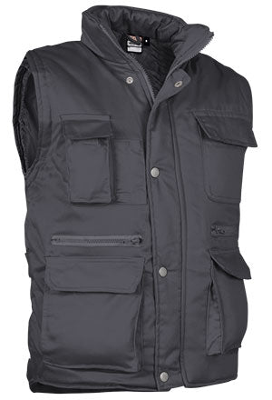 Chaleco Valento Reporter GRIS CARBON