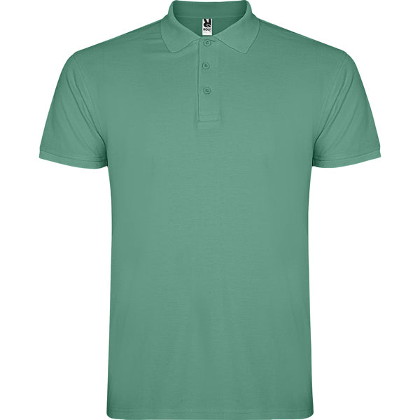 Polo ROLY STAR Menta oscuro 164. 100%Alg. 200G.
