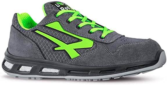 Zapatilla U.Power POINT Gris/Verde S1P.
