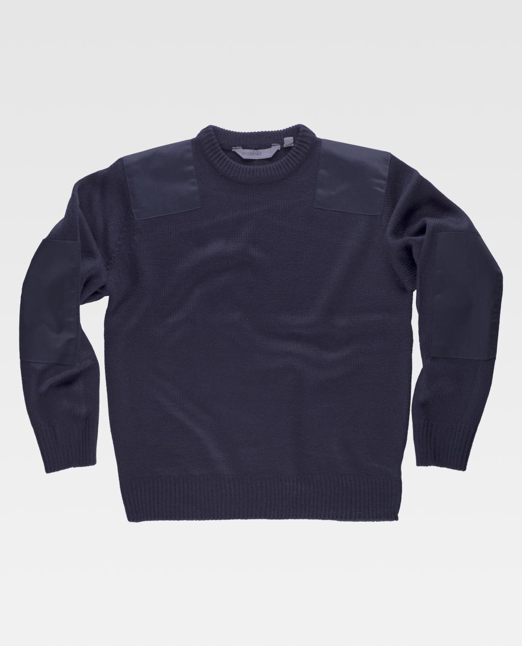 Jersey WORKTEAM S5500 MARINO Cuello Redondo 520G.