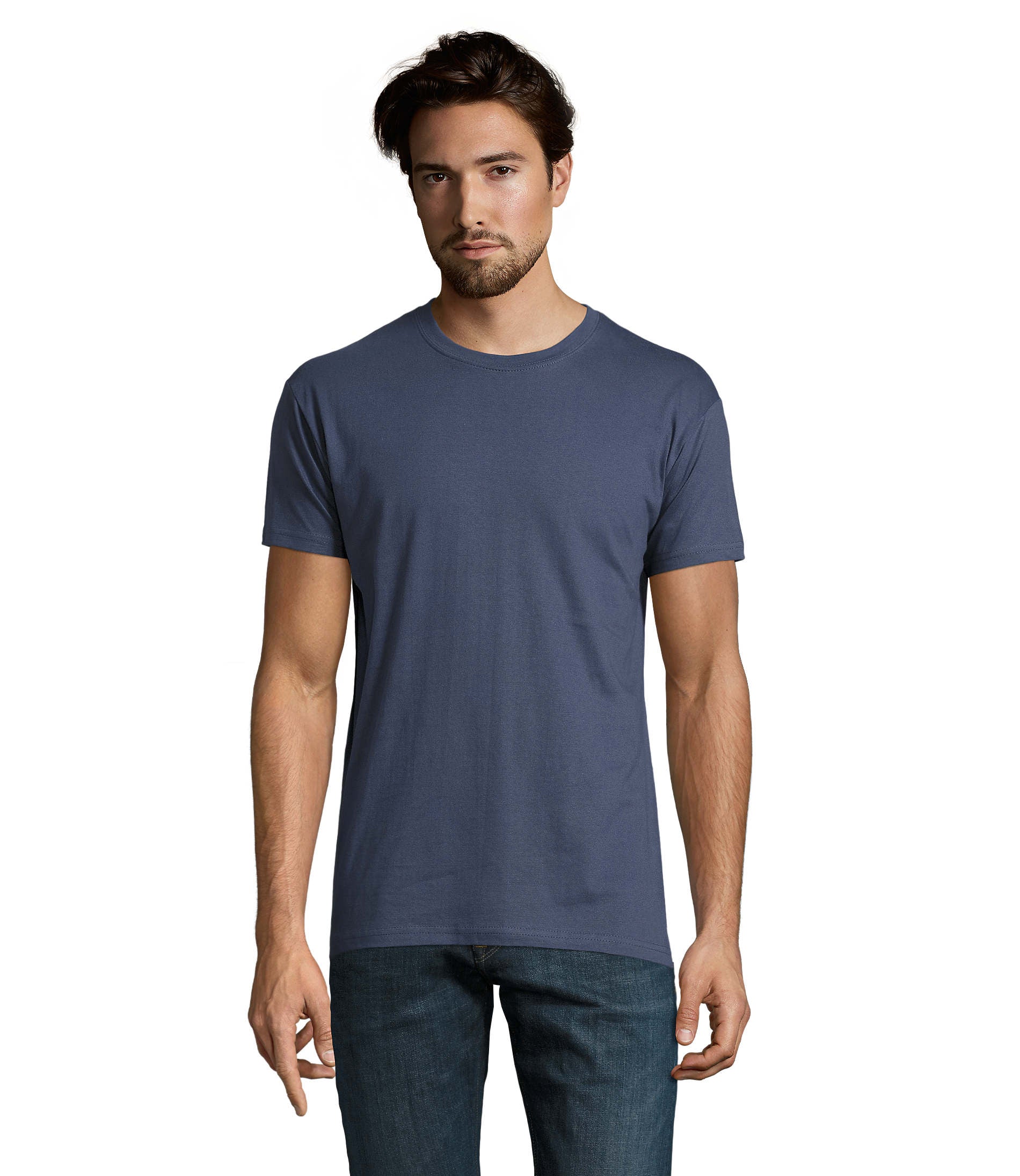 Camiseta Sols IMPERIAL CRO DENIM 244 190g/m²