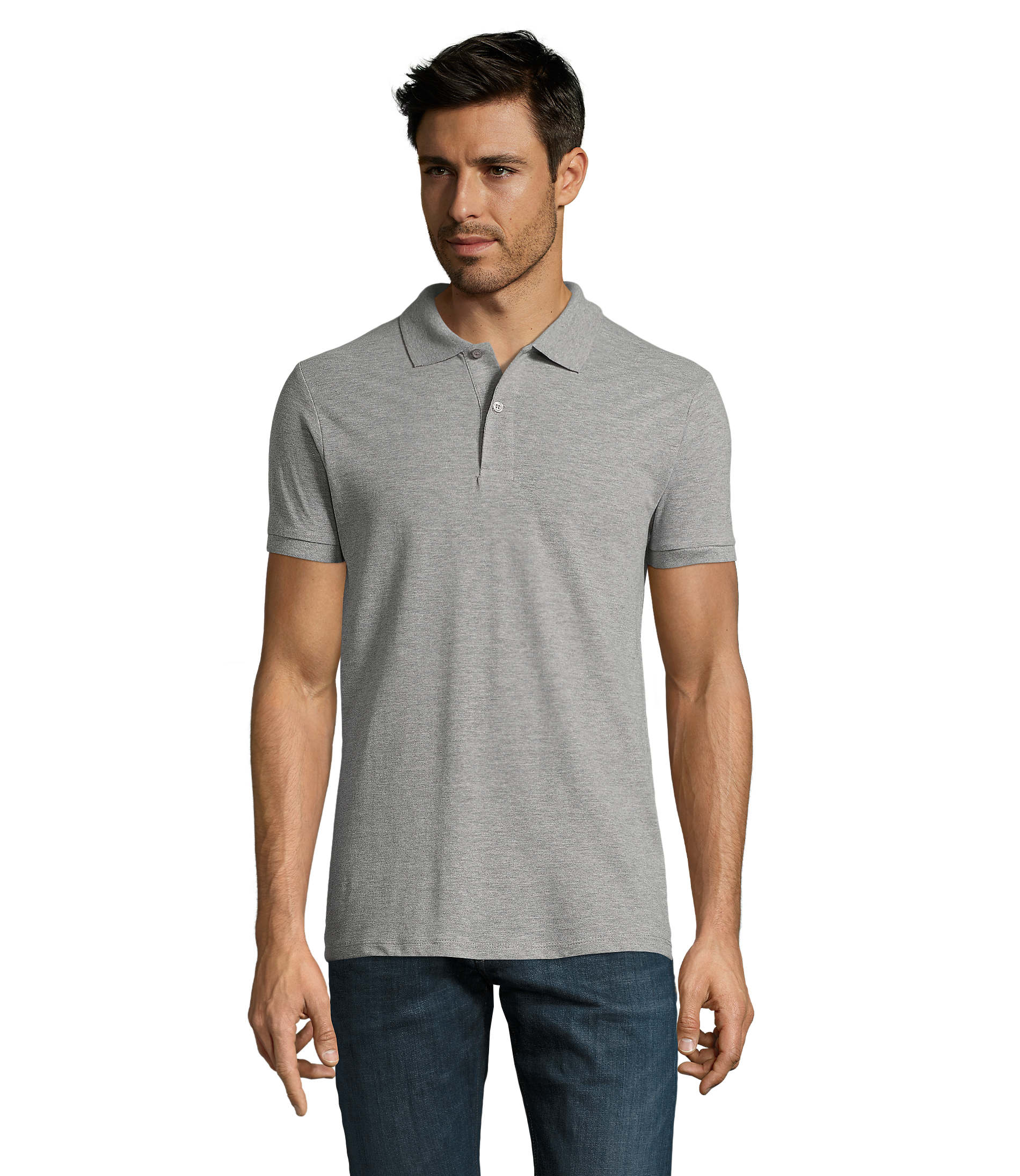 Polo Sols PERFECT MEN GRIS MEZCLA 360 180g/m²