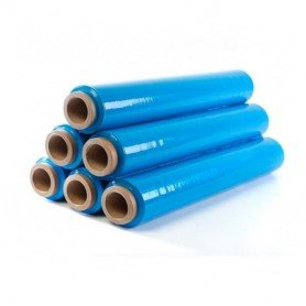 Film Estirable TUBOFINO AZUL 23mic-500mm 1,6Kg – 100G.