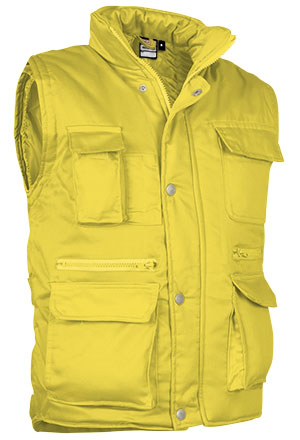 Chaleco Valento Reporter AMARILLO LIMÓN
