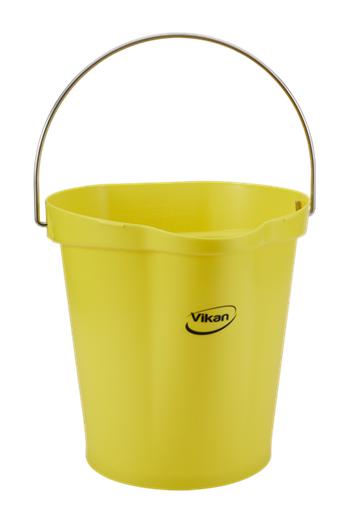 Cubo Vikan 56866 PP 12L AMARILLO Alimentación