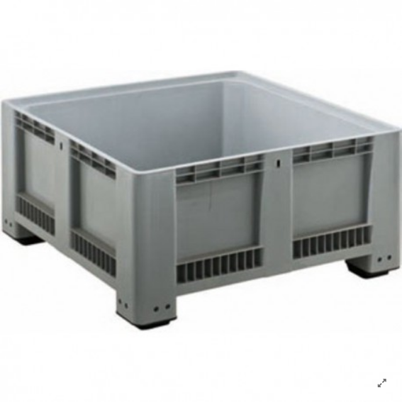Contenedor CTS 100x120x58 GRIS LISO 4 PIES.
