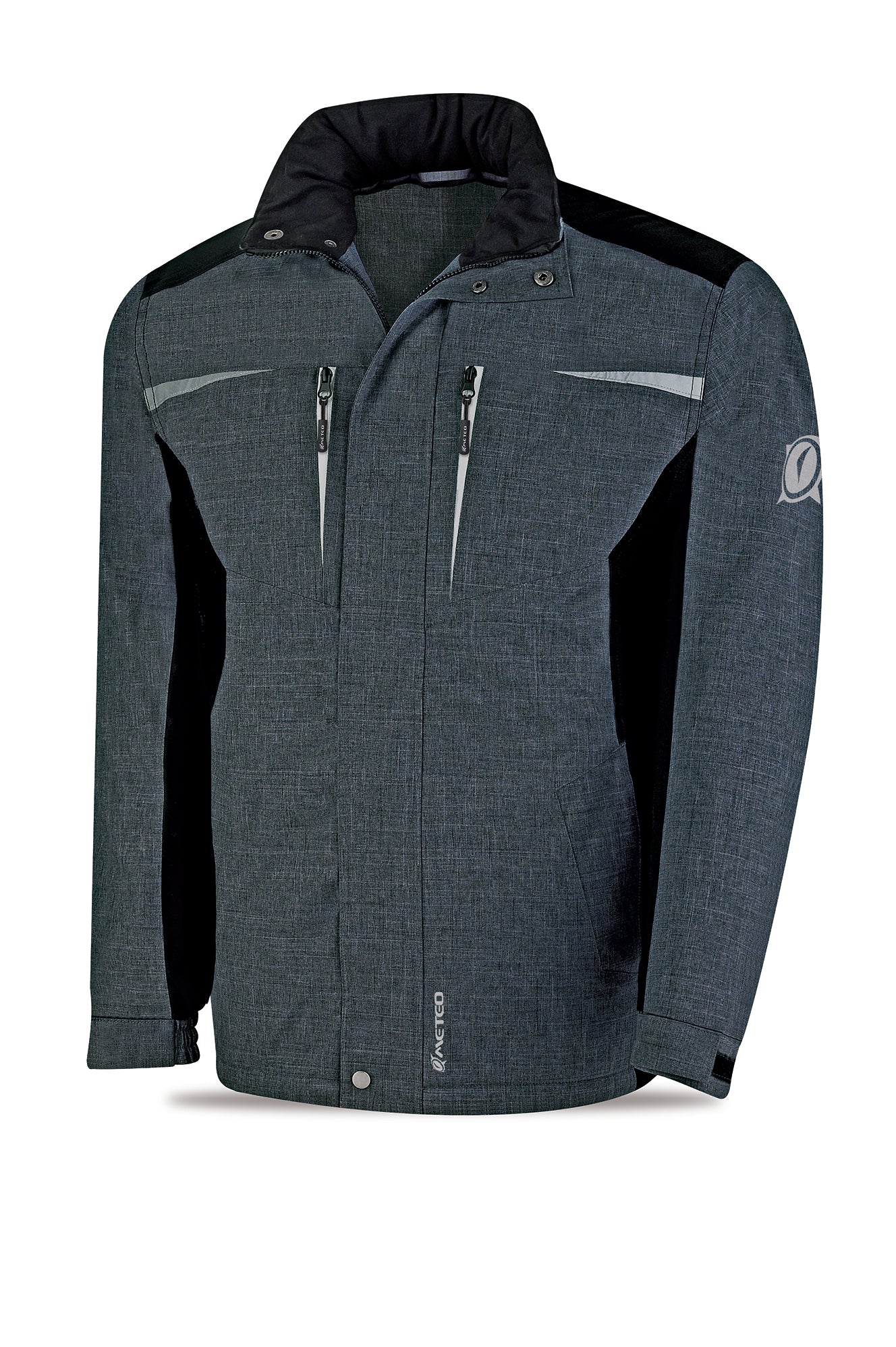 Parka Marca tecnica TRAMONTANA Gris-Negro. 288-PTG