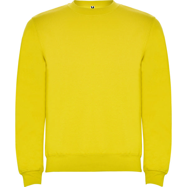 Sudadera ROLY CLÁSICA Amarillo 03. 280G.