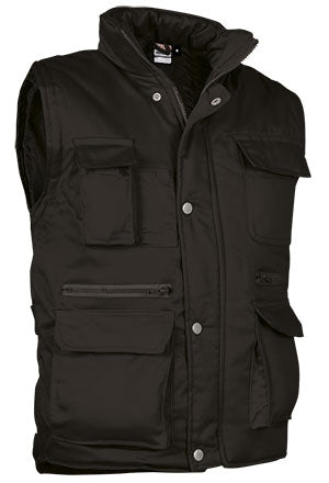 Chaleco Valento Reporter NEGRO