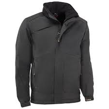 Parka Juba CANADA GRIS acolchada con membrana.