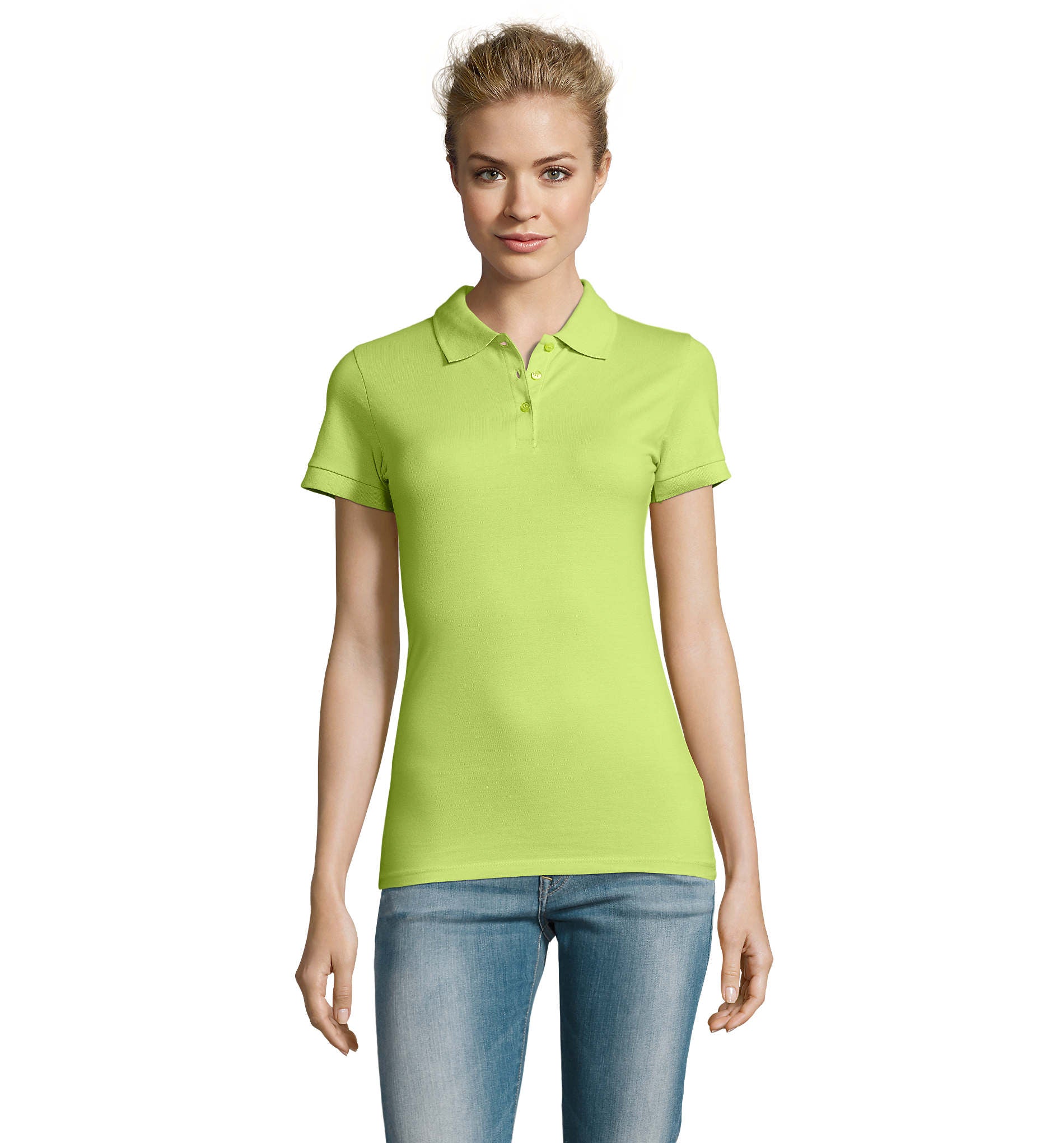 Polo Sols PERFECT WOMEN VERDE MANZANA 280 180g/m²