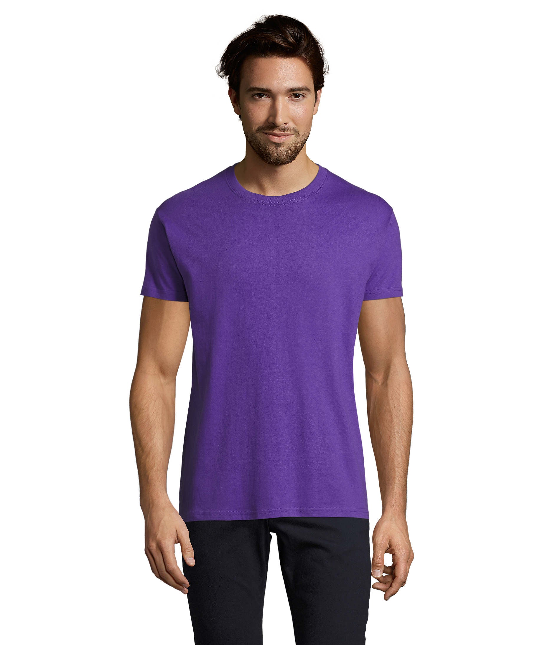 Camiseta Sols IMPERIAL CRO MORADO OSCURO 712 190g/m²