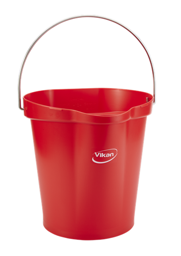 Cubo Vikan 56864 PP 12L ROJO Alimentación